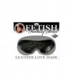 Leather Love Mask Black Color