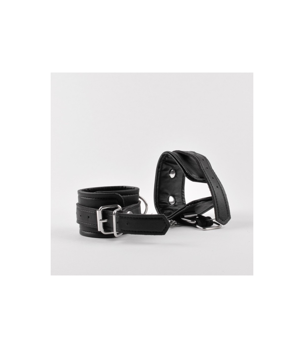Black Chain Wrist Cuffs