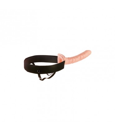 10 INCH VIBRATING HOLLOW STRAP-ON