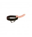 10 INCH VIBRATING HOLLOW STRAP-ON